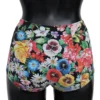 Dolce & Gabbana Women's Floral High Waist Bikini Bottom
