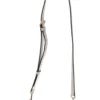 Michael Kors Women's Chic White Leather CASSIE Shoulder Bag