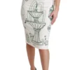 Dolce & Gabbana Women's Enchanted Forest Midi High-Waist Skirt