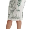 Dolce & Gabbana Women's Enchanted Forest Midi High-Waist Skirt