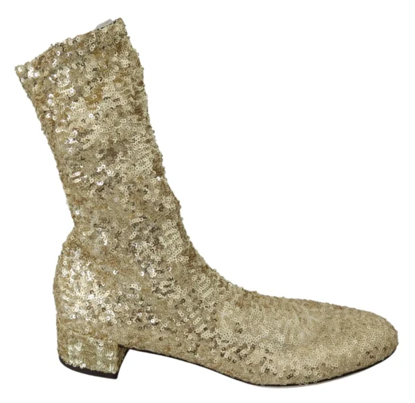Dolce & Gabbana Women's Golden Elegance Ankle Boots