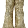Dolce & Gabbana Women's Golden Elegance Ankle Boots