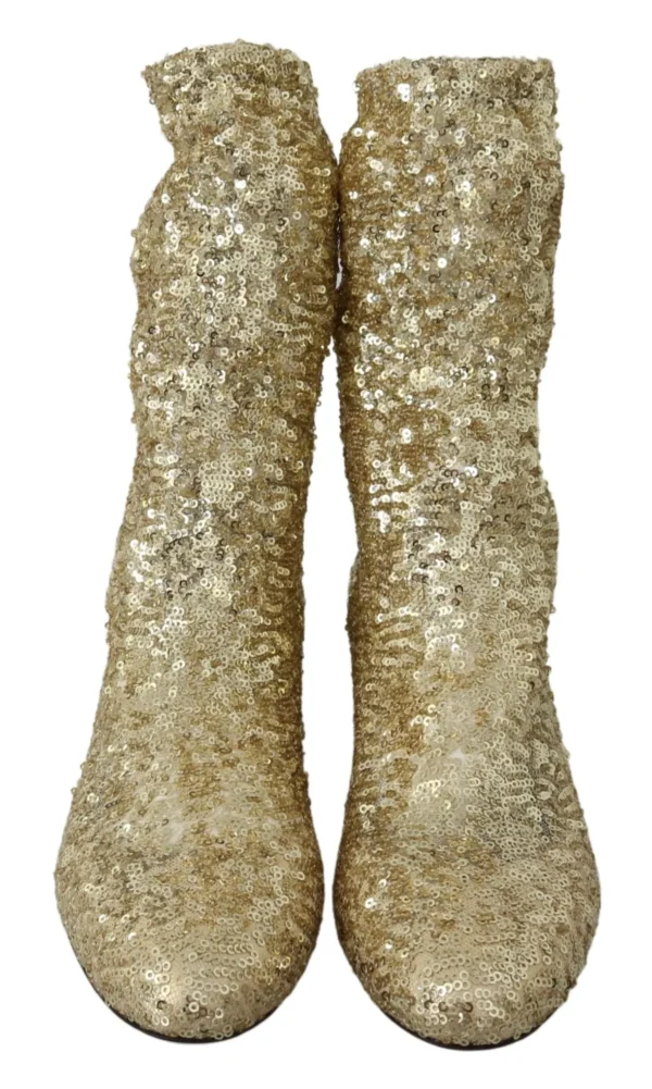 Dolce & Gabbana Women's Golden Elegance Ankle Boots