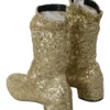 Dolce & Gabbana Women's Golden Elegance Ankle Boots