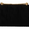 Dolce & Gabbana Women's Sumptuous Black Wool-Cashmere Shoulder Bag