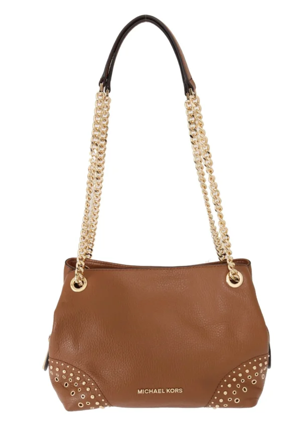 Michael Kors Women's Chic Jet Set Leather Shoulder Bag