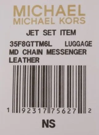 Michael Kors Women's Chic Jet Set Leather Shoulder Bag