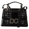 Dolce & Gabbana Women's Black Leather Medium AMORE Hand Shoulder Strap Bag