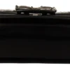 Dolce & Gabbana Women's Black Leather Medium AMORE Hand Shoulder Strap Bag