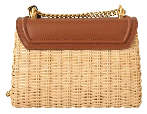 Dolce & Gabbana Women's Elegant Beige Devotion Shoulder Bag