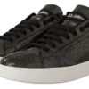 Dolce & Gabbana Women's Chic Portofino Patent Leather Sneakers