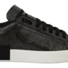 Dolce & Gabbana Women's Chic Portofino Patent Leather Sneakers