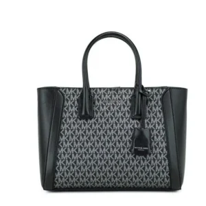 COACH Women's Alice Small Brown Black Crossgrain Leather Satchel Crossbody Bag
