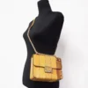 Michael Kors Women's Sonia Small Marigold Square Shoulder Crossbody Bag