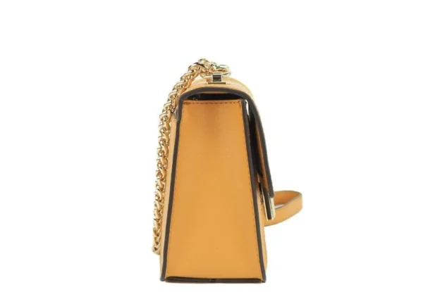 Michael Kors Women's Sonia Small Marigold Square Shoulder Crossbody Bag