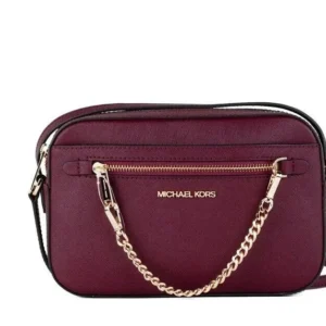 Michael Kors Women's Kali Medium Black Signature PVC Satchel handbag Purse Ipad Case