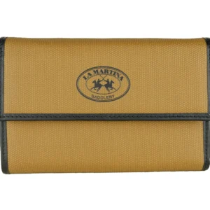 La Martina Black Leather Women Accessory