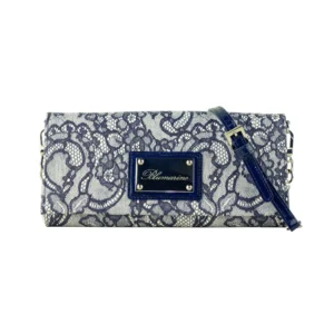Cavalli Class Orange Calfskin Women Handbag