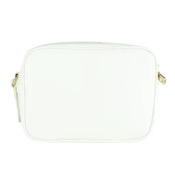 Baldinini Women's Chic White Calfskin Crossbody Bag