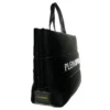 Plein Sport Women's Glossy Black Designer Shopping Bag