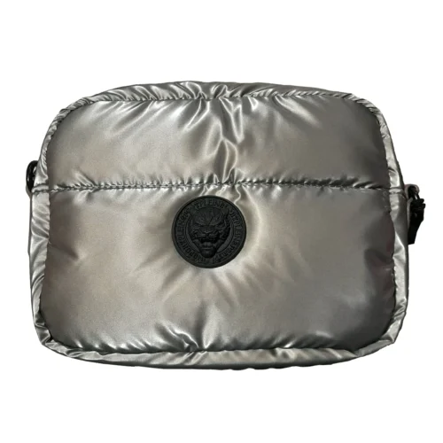 Plein Sport Women's Grey Crossbody Essential with Sporty Edge