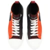 Dolce & Gabbana Women's Quilted Satin High-Top Sneakers in Multicolor