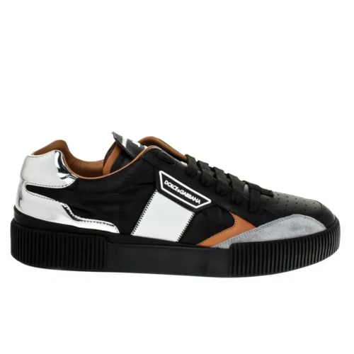 Dolce & Gabbana Women's Elevate Your Sneaker Game with Luxe Calfskin Trainers