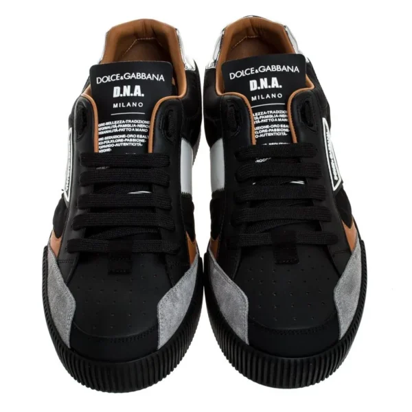 Dolce & Gabbana Women's Elevate Your Sneaker Game with Luxe Calfskin Trainers