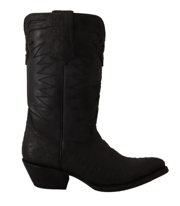 ASH Women's Sleek Mid Calf Leather Boots