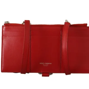 Dolce & Gabbana Women's Elegant Leather Bifold Wallet with Card Holder