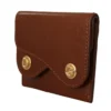 Dolce & Gabbana Women's Elegant Leather Bifold Wallet with Keychain