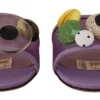 Dolce & Gabbana Women's Elegant Purple Mesh Slide Flats