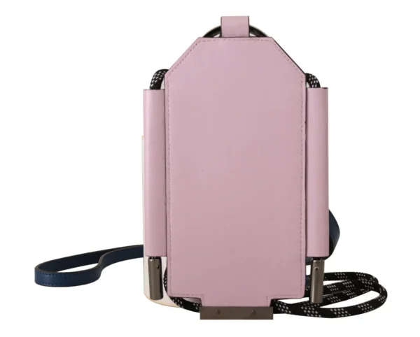 Dolce & Gabbana Women's Elegant Pink Leather Wallet Card Holder