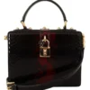 Dolce & Gabbana Women's Stunning Gold Detail Black Bordeaux Box Bag