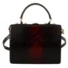 Dolce & Gabbana Women's Stunning Gold Detail Black Bordeaux Box Bag