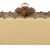 Dolce & Gabbana Women's Chic Yellow Box Clutch with Heart Twist