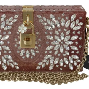 Dolce & Gabbana Women's Jeweled Heart Wings Backpack