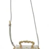 Dolce & Gabbana Women's Elegant Hand-Painted Baroque Box Bag