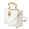 Dolce & Gabbana Women's Elegant Hand-Painted Baroque Box Bag