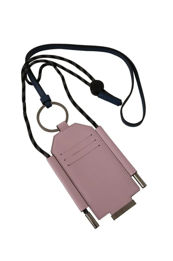 Dolce & Gabbana Women's Elegant Pink Leather Wallet Card Holder