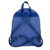 Michael Kors Women's Jaycee Electric Blue Large Zip Pocket Backpack Bookbag Bag