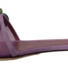 Dolce & Gabbana Women's Elegant Purple Mesh Slide Flats