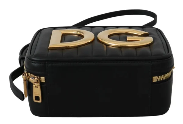 Dolce & Gabbana Women's Exquisite Black Embellished Shoulder Bag