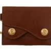 Dolce & Gabbana Women's Elegant Leather Bifold Wallet with Keychain