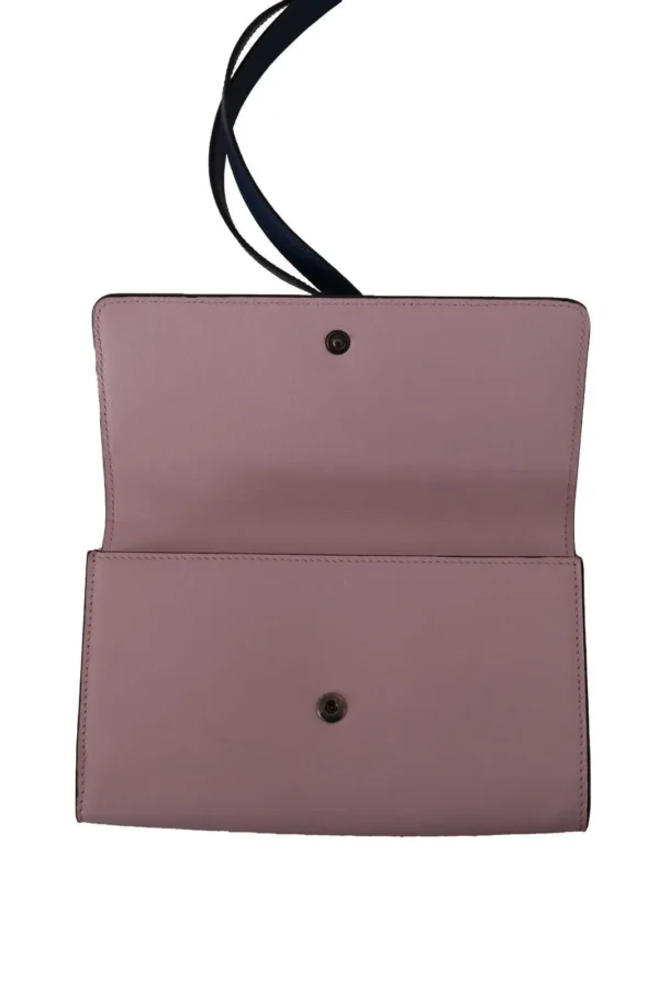 Dolce & Gabbana Women's Elegant Pink Leather Bifold Wallet