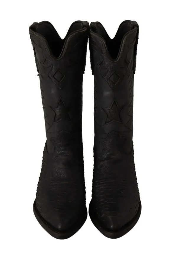 ASH Women's Sleek Mid Calf Leather Boots