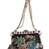 Dolce & Gabbana Women's Elegant VANDA Evening Clutch with Exotic Detailing
