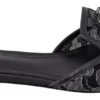 Dolce & Gabbana Women's Elegant Floral Lace Crystal Slides