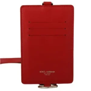 Dolce & Gabbana Women's Elegant Trifold Leather Multi Kit Accessory