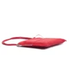 Piquadro Women's Chic Perforated Red Leather Shoulder Bag